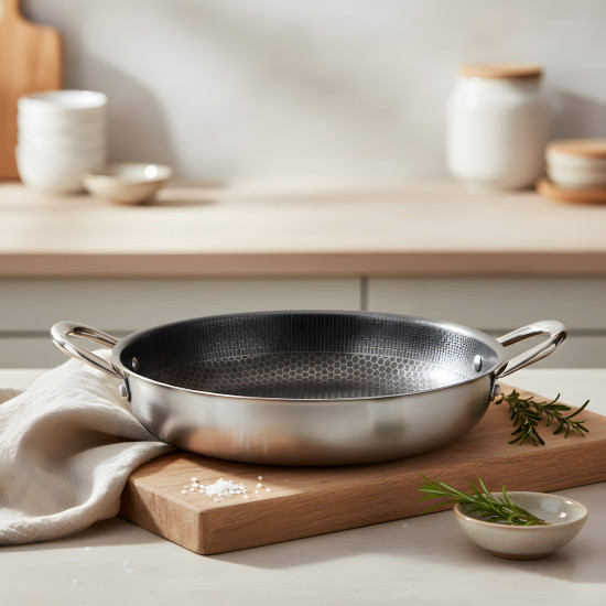 Stainless Steel Pan 32 cm
